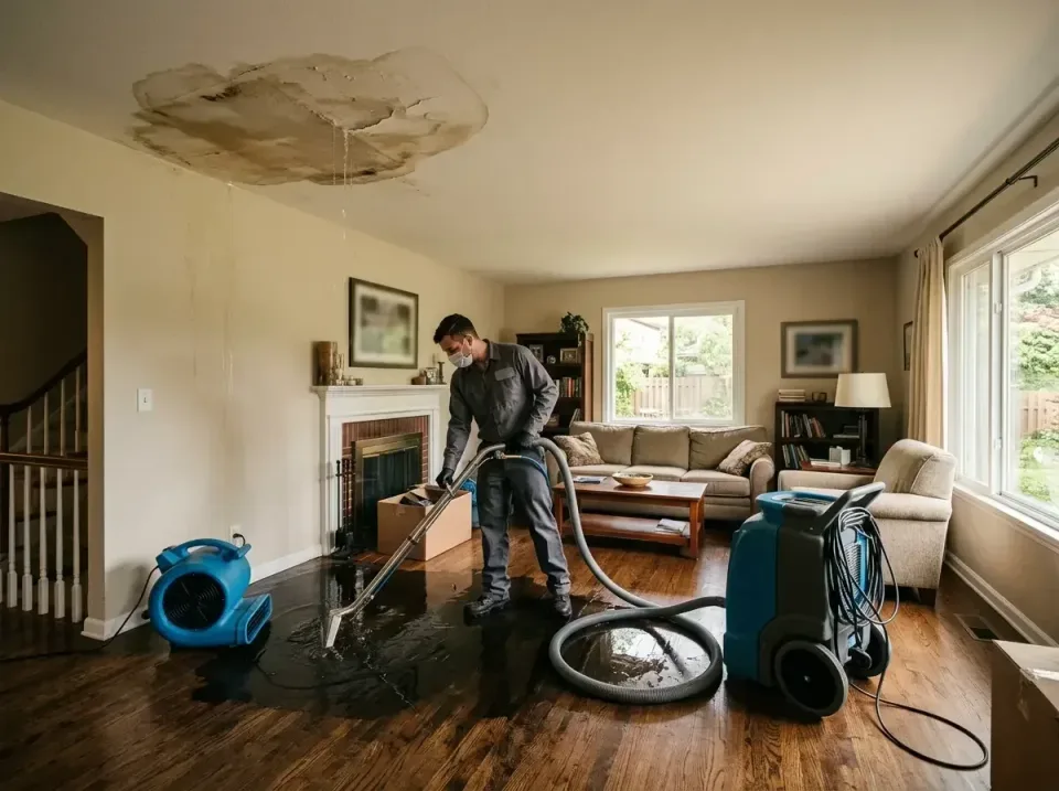 attic-pipe-burst-ceiling-drip-008 — frequently asked questions, Water Damage Restoration & Carpet Care in Rossville, MD
